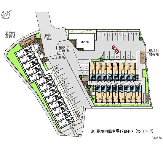 ★手数料０円★枚方市堂山　月極駐車場（LP）